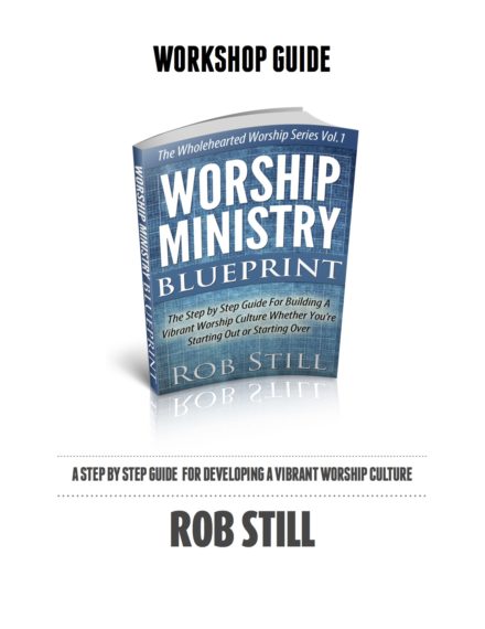 Worship Ministry Blueprint Workbook Cover